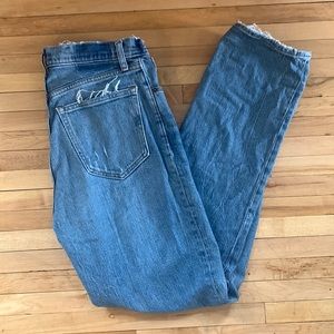 Abercrombie 90s Straight Light Wash Jeans